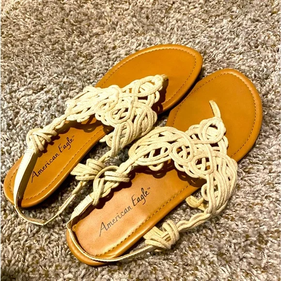 American Eagle Outfitters Shoes Crochet Sandals Poshmark